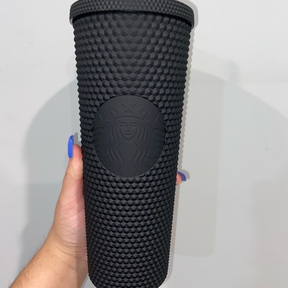 NWT Starbucks Black Matte Studded Venti Tumbler